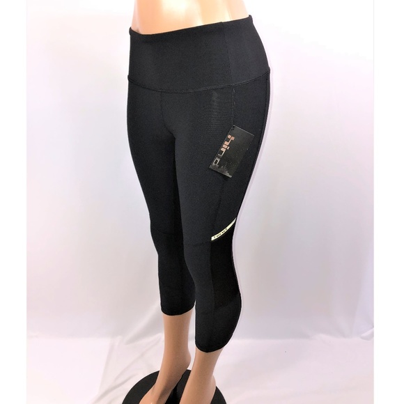 Hind Pants & Jumpsuits Hind Black Capri Leggings With Keycell